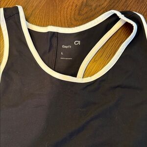 GAP Black and White Tank Top